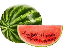 Melón y sandía